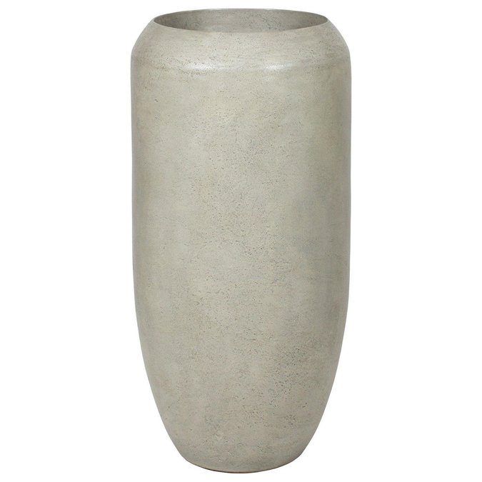 Visoki lonec Cigar Ø 50 cm v sivi barvi